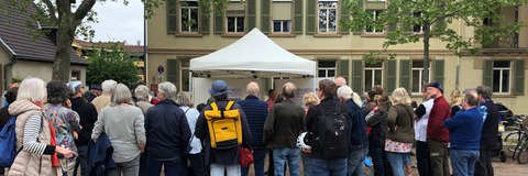 Bürgerbeteiligung direkt auf dem Platz